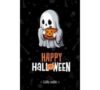 Happy Halloween: 200-Page Fun and Lined Notebook for Kids' Halloween Gift
