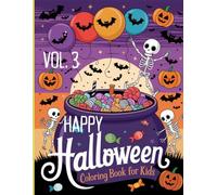 Happy halloween a coloring book for kids Vol. 3