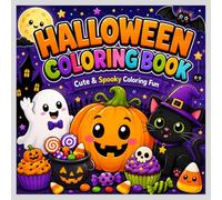Happy Halloween: A Colouring Book for Kids