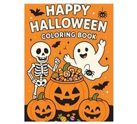 HAPPY HALLOWEEN: COLORING BOOK