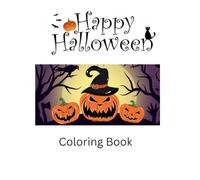Happy Halloween Coloring Book