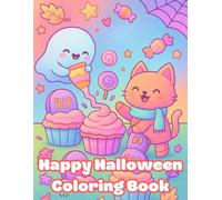 Happy Halloween Coloring Book for Adults and Teens - Relaxing Spooky Cozy Fall Pages - Cute Halloween Gifts