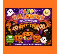 Happy Halloween: Coloring book for kids