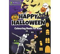Happy Halloween: Colouring Book for Kids