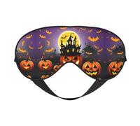 Happy-Halloween-Day-Trick-or-Treat - Máscara de ojos suave, para dormir, opaca, adecuada para viajes, oficina, yoga, siesta