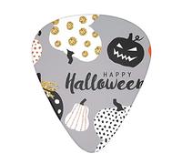 Happy-Halloween-Day-Trick-Or Treat - Púas de guitarra clásicas, triángulo, bajo, acústica y eléctrica, para guitarristas, 12 piezas