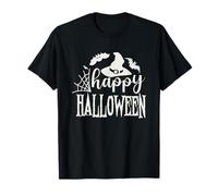 Happy-Halloween Espeluznante Calabaza Espeluznante Boo Noche de Miedo Camiseta
