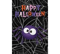 Happy Halloween: Fun cute Halloween Notebook [ 110 Classic Ruled Pages ] 6 x 9" Durable Matte Finish
