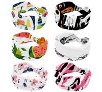 Happy Halloween Ghost Pumpkin - Diademas anchas para mujer, turbante antideslizante, cómodas bandas anudadas para el cabello, envoltura elástica para la cabeza, accesorios para el cabello de moda