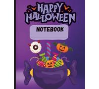 Happy Halloween Notebook: Lined, 110-Pages