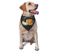 Happy Halloween Pumpkin Spring Dog Bandanas Girl Bulk Pet Bufanda Ajustable Triángulo Suave Baberos Accesorios para Perros Pequeños Medianos Grandes Gatos