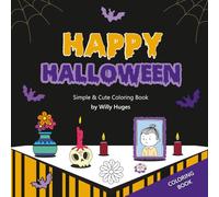Happy Halloween: Simple & Cute Coloring Book