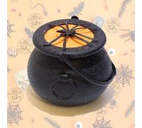 Happy Halloween Spooky Orange Spider Scary Witches Burbujeante Caldero Bomba de Baño Fizzer. Hecho a mano en Reino Unido. Bomba de baño burbujeante de terror