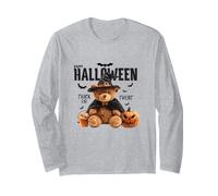 Happy Halloween Witch Teddy Bear Pumpkin Graphic Manga Larga