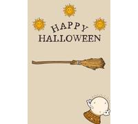 Happy Halloween: Witch Themed Composition Notebook | Spooky Journal For School, College, Office, Work | Mystical Diary For Anyone - Kids, Teens & Adults | 6x9, 120 Pages