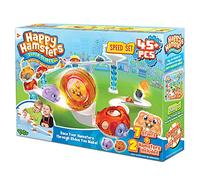 Happy Hamsters Juego de Velocidad de Carrera de mármol, Kit de Juguetes educativos de construcción Stem para niños y niñas a Partir de 3 años