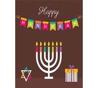 Happy Hanukkah!: a Hanukkah notebook and journal perfect for a diary or a gift