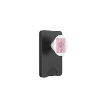 Happy Hanukkah Jewish Menorah Girl Coquette Lazo Rosa PopSockets PopWallet para MagSafe