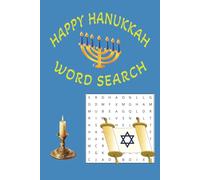 Happy Hanukkah Word Search Book: A Hanukkah Word Find Puzzle for Adults, Seniors, and Teens