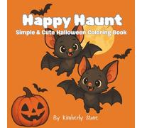 Happy Haunt: Simple & Cute Halloween Coloring Book