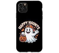 Happy Haunts - Bonito diseño de Caramelos Fantasmas de Halloween Carcasa para iPhone 11 Pro MAX