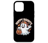 Happy Haunts - Bonito diseño de Caramelos Fantasmas de Halloween Carcasa para iPhone 12 Mini
