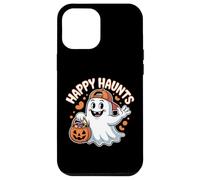 Happy Haunts - Bonito diseño de Caramelos Fantasmas de Halloween Carcasa para iPhone 12 Pro MAX