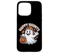 Happy Haunts - Bonito diseño de Caramelos Fantasmas de Halloween Carcasa para iPhone 15 Pro MAX