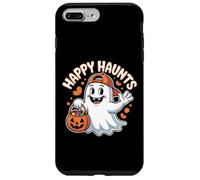 Happy Haunts - Bonito diseño de Caramelos Fantasmas de Halloween Carcasa para iPhone 7 Plus/8 Plus