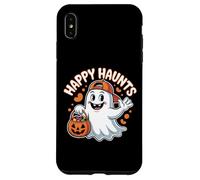 Happy Haunts - Bonito diseño de Caramelos Fantasmas de Halloween Carcasa para iPhone XS MAX