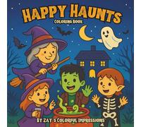 Happy Haunts: Coloring Book