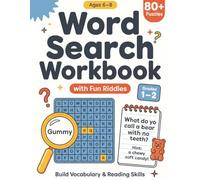 Happy Hearts Word Search for Kids: Word Search Workbook with Riddles for Kids Ages 6-8 | 80+ Puzzles to Build Vocabulary and Reading Skills