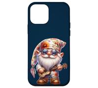 Happy Hippie GNOME with Guitar For Women Men Grandpa Life Carcasa para iPhone 12 Mini