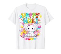 Happy Holi 2026 T Shirts Holi Festival of Colors Kids Girls Camiseta