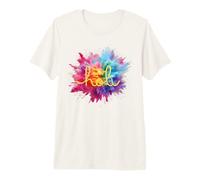 Happy Holi Color Splash Camiseta Premium