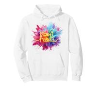 Happy Holi Color Splash Sudadera con Capucha