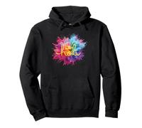 Happy Holi Color Splash Sudadera con Capucha
