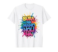 Happy Holi Festival India Hindu Colors Spring Woman Kids Men Camiseta