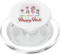 Happy Holi Festival Outfit Color India Mujeres Hombres Niñas Niños PopSockets PopGrip para MagSafe