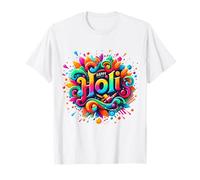 Happy Holi Festival Outfit For Women Kids Men Family Camiseta