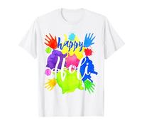 Happy Holi t Shirt for Kids Boys Toddler Girls India Hindu Camiseta