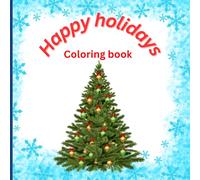Happy Holidays Coloring book