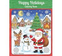 Happy Holidays Coloring Book