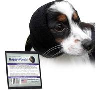 Happy Hoodie - La Banda calmante Original para Perros y Gatos, para aliviar la ansiedad y calmar Perros, cancelación de Ruido para Perros, la Herramienta milagrosa de Secado y Aseo Forzado Desde 2008