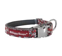 Happy-House Collar Flora X - Pequeño, 20-25 cm, Color Rojo