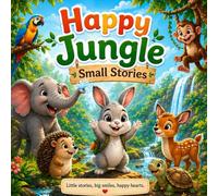 Happy Jungle Small Stories: kids illustrated stories- Moral Stories - 3 years to 7 years old - Animal Stories - Read Aloud to Infants, Toddlers -Stories with Colourful Pictures