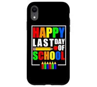 Happy Last Day of School 2026 - Funny Teachers and Students Carcasa para iPhone XR