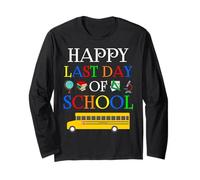 Happy Last Day of School 2027 - Funny Teachers and Students Manga Larga