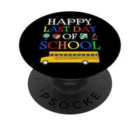 Happy Last Day of School 2027 - Funny Teachers and Students PopSockets PopGrip Adhesivo