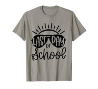 Happy Last Day Of School Gafas Profesor Niños Hola Verano Camiseta